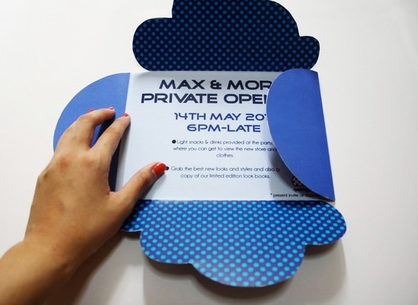 طراحی خلاقانه پاکت نامه برای برند Max&More