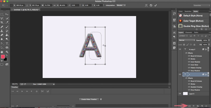 گزینه Layer Mask Hides Effects