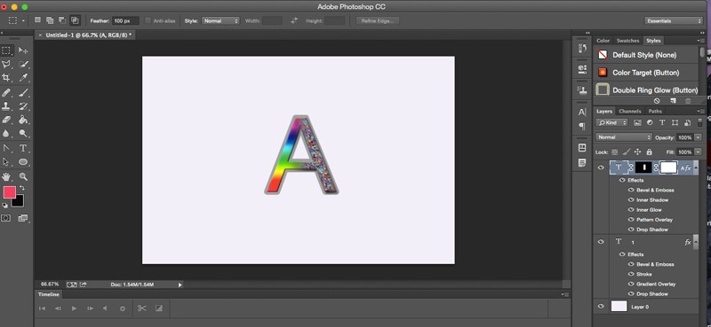 گزینه Layer Mask Hides Effects